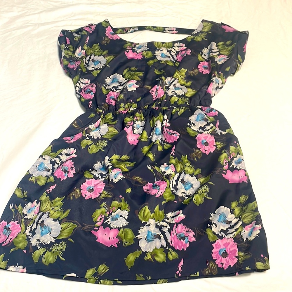 Lush floral dress